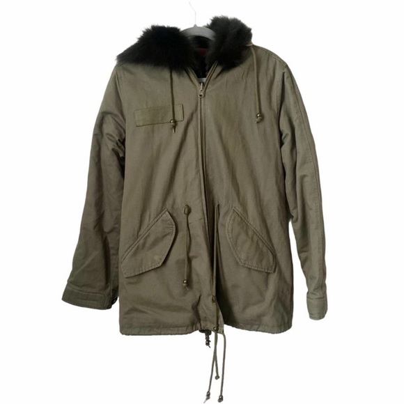 Bloomingdales Aqua Multi Color Anorak Jacket - Picture 2 of 7